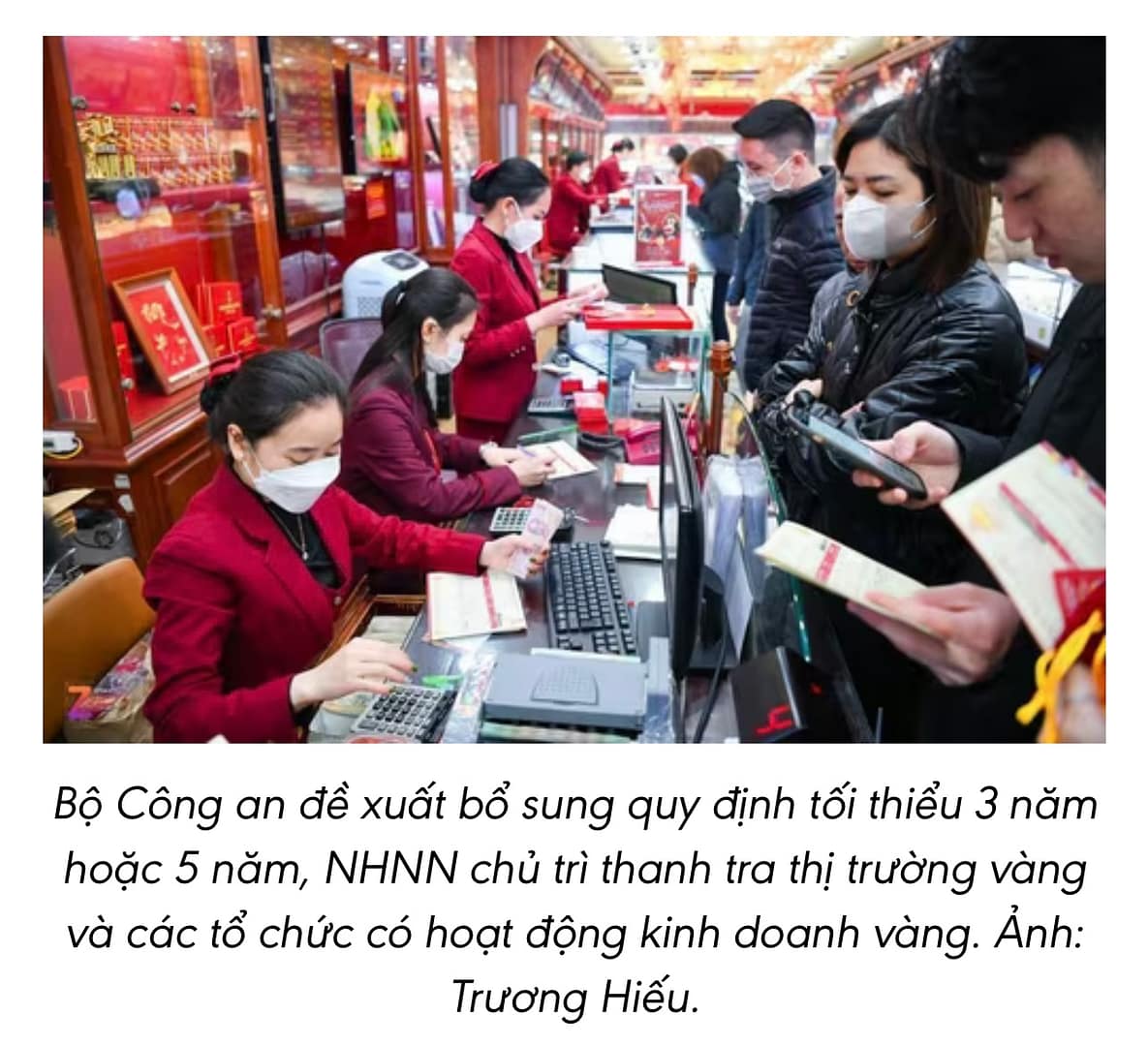 Bộ Công an kiến nghị tăng cường giám sát thị trường vàng