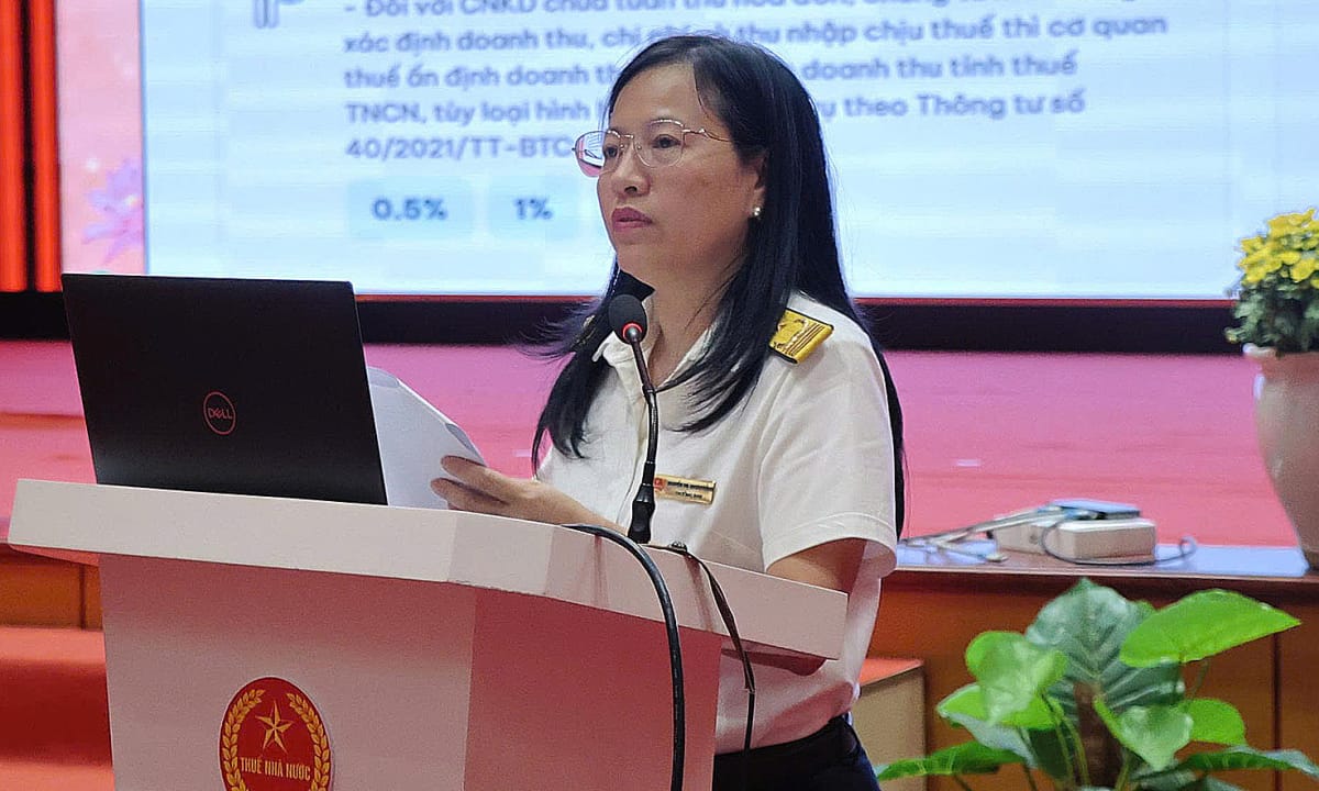 Ngành thuế dự kiến chia hộ kinh doanh thành 4 nhóm để quản lý