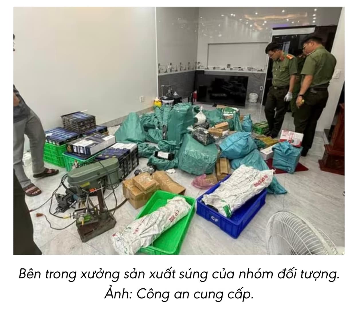 Vạch trần thủ đoạn tinh vi trong đường dây buôn bán súng PCP “khủng”