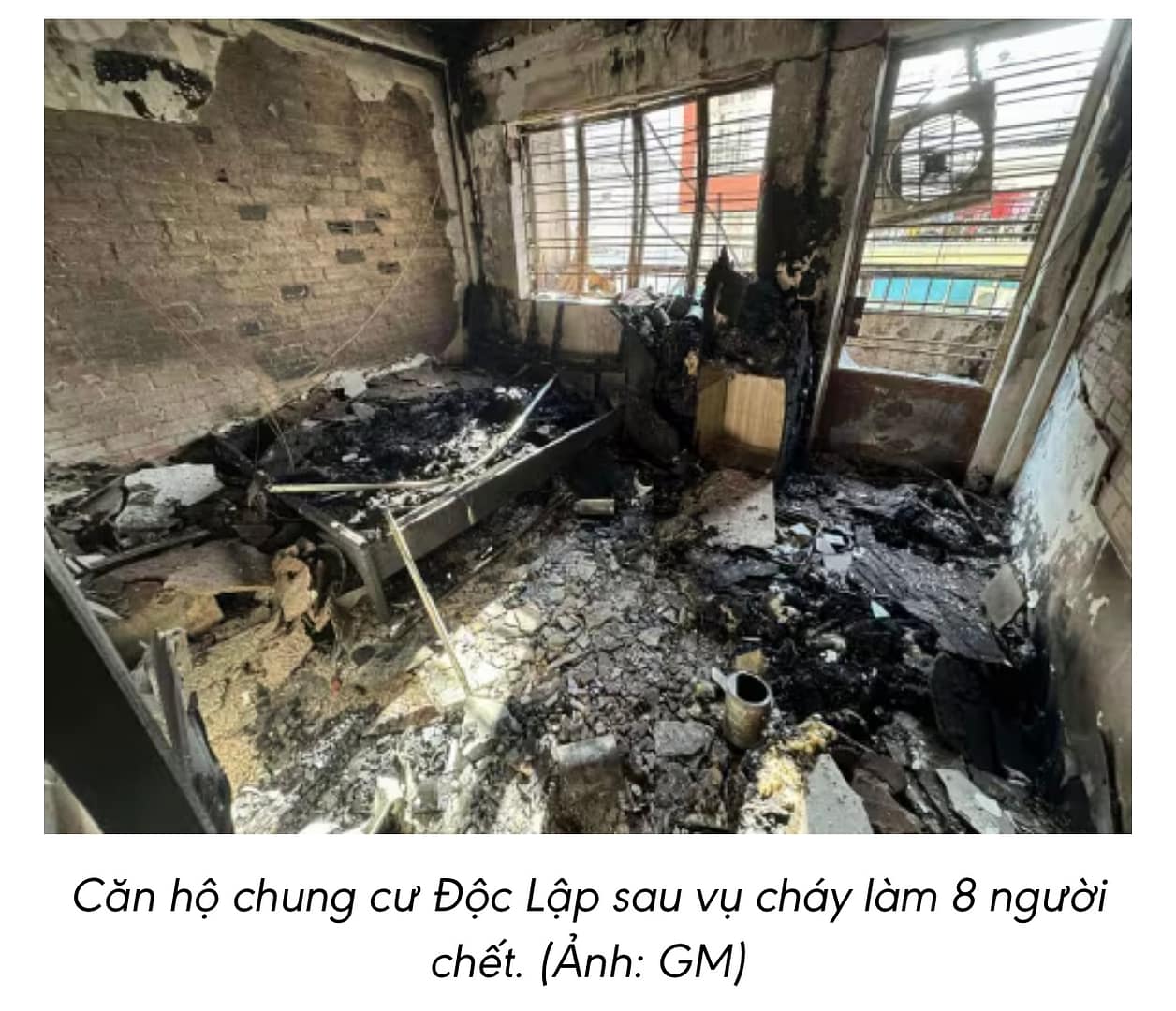 Tướng Công an chia sẻ điều đáng tiếc sau vụ cháy làm 8 người chết ở TPHCM
