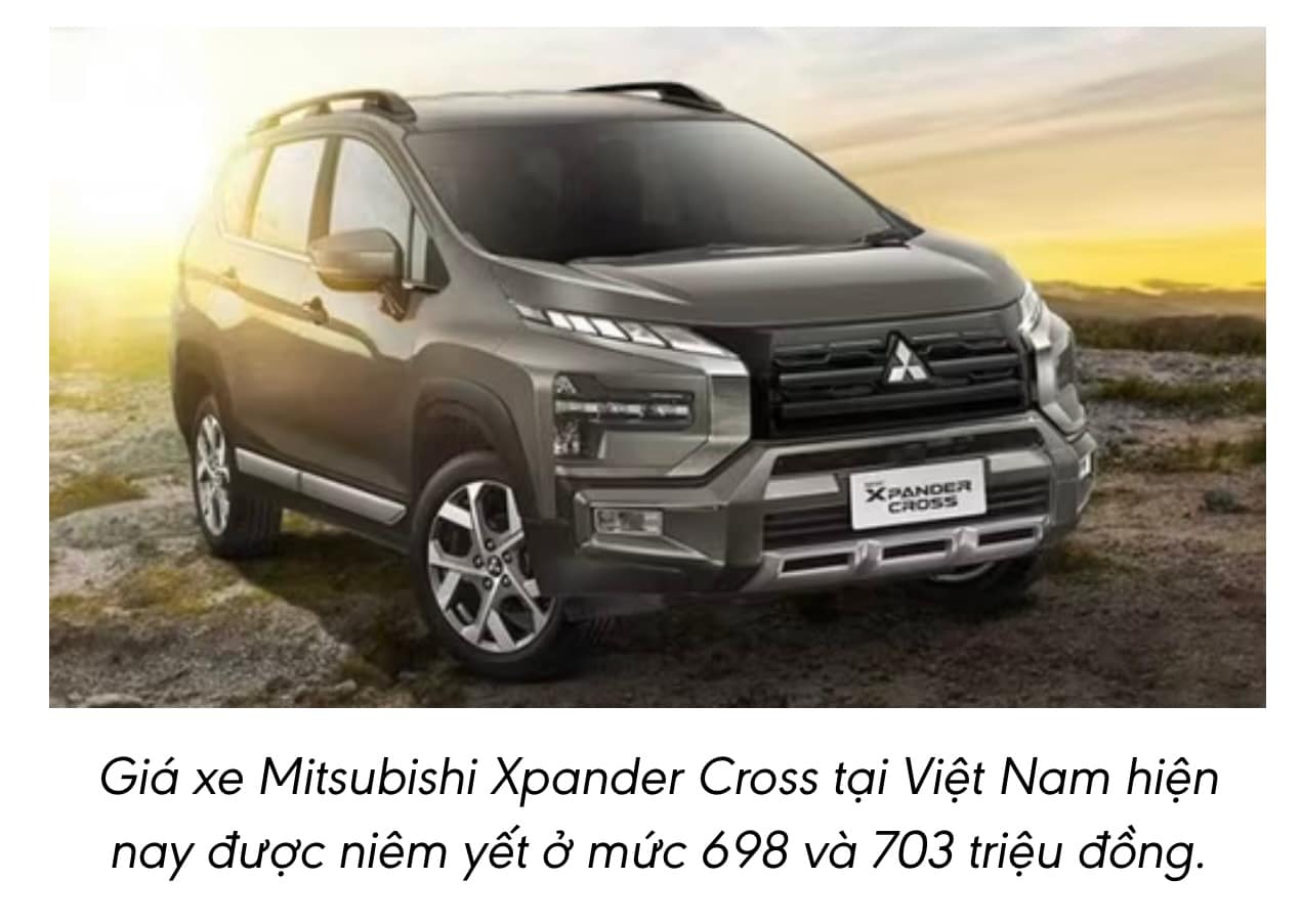 🚗 Giá lăn bánh Mitsubishi Xpander Cross “chạm đáy”