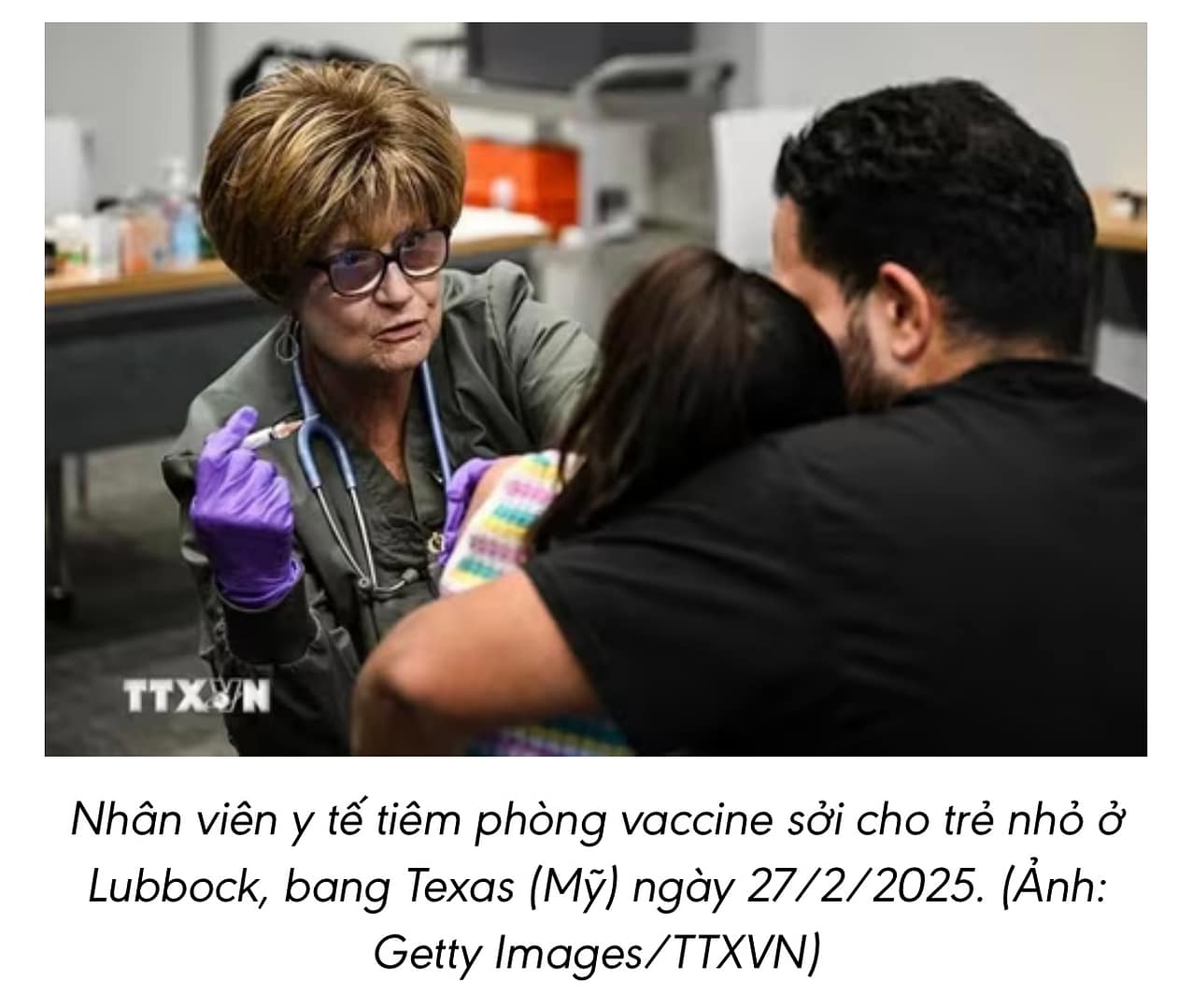 🌡️ Mỹ bùng phát dịch sởi nghiêm trọng nhất trong hơn 30 năm