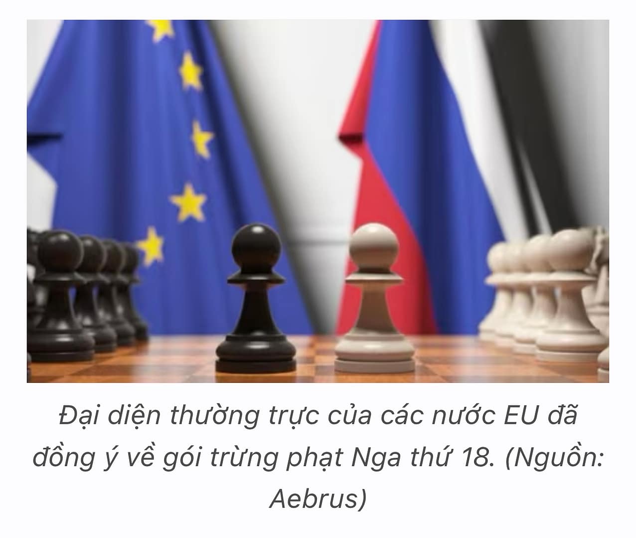 🇫🇷 Pháp và 🇺🇦 Ukraine lên tiếng ủng hộ “gói trừng phạt khủng” của EU, yêu cầu Moscow chấp nhận