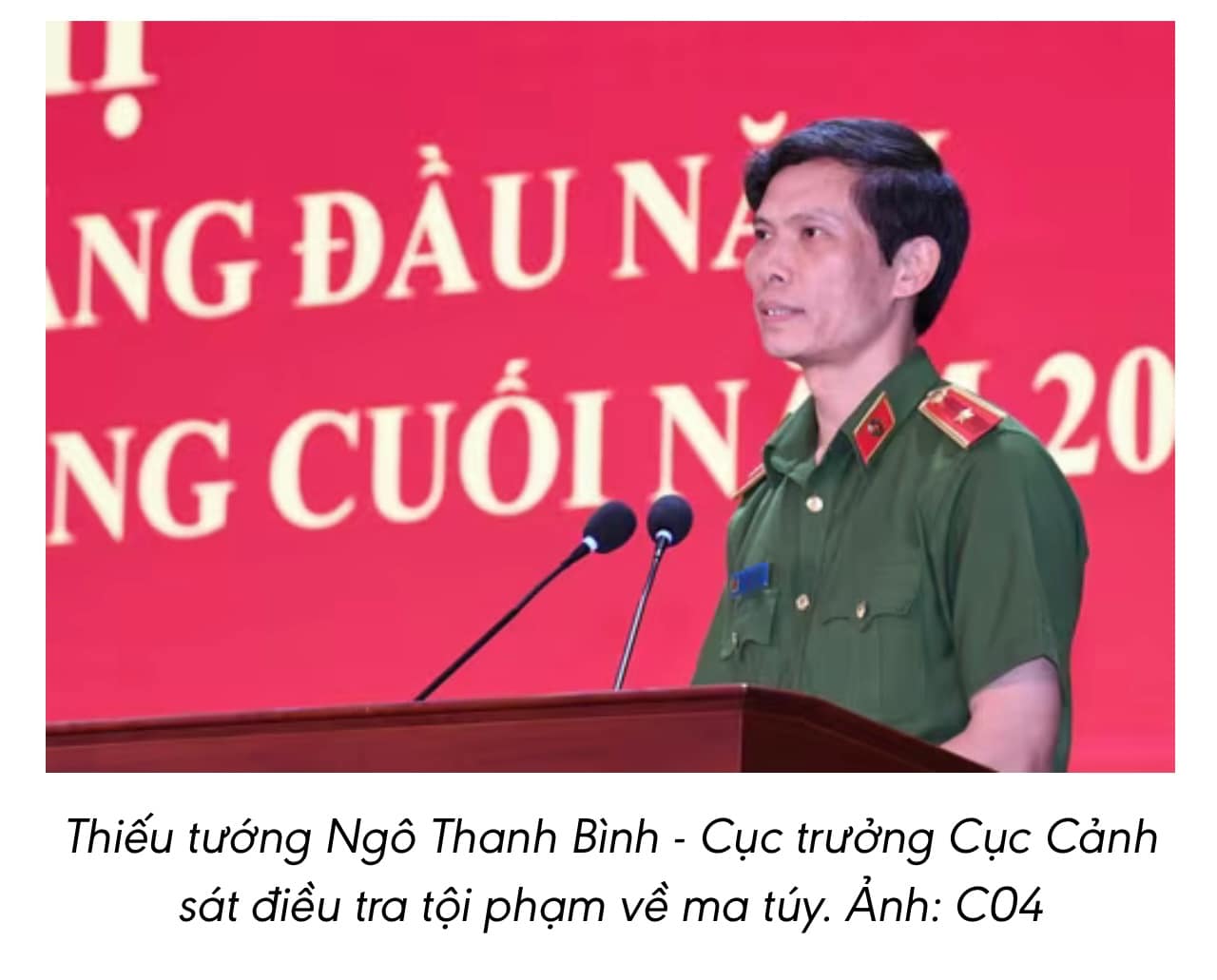 Cục trưởng Cảnh sát ma túy chỉ rõ thách thức từ thủ đoạn của tội phạm xảo quyệt