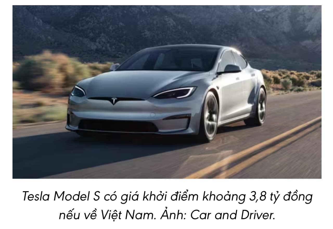 Giá xe Tesla tại Việt Nam có thể “mềm” hơn bao nhiêu khi thuế nhập khẩu về 0%?