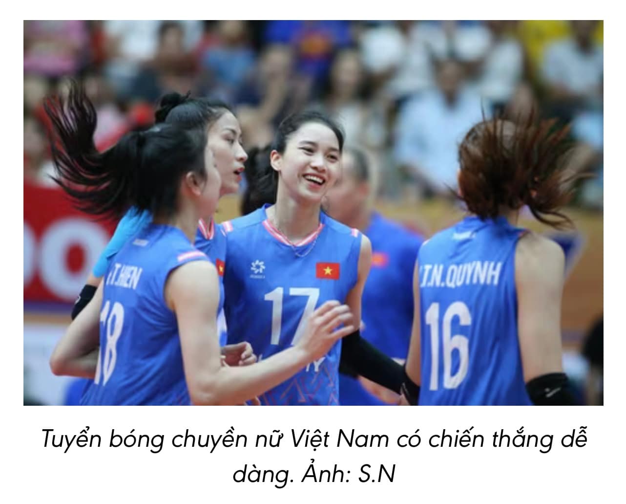 🏐 Tuyển bóng chuyền nữ Việt Nam thắng áp đảo U21 Pháp 3–0