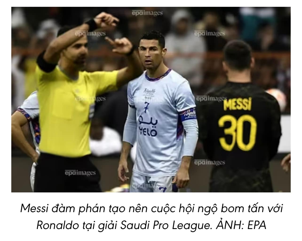 ⚽ Messi đàm phán “bom tấn” gặp Ronaldo tại Saudi Pro League