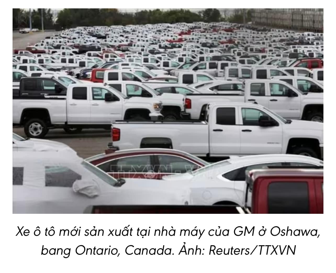 Tổng thống Donald Trump thông báo mức thuế 35% với hàng hóa Canada