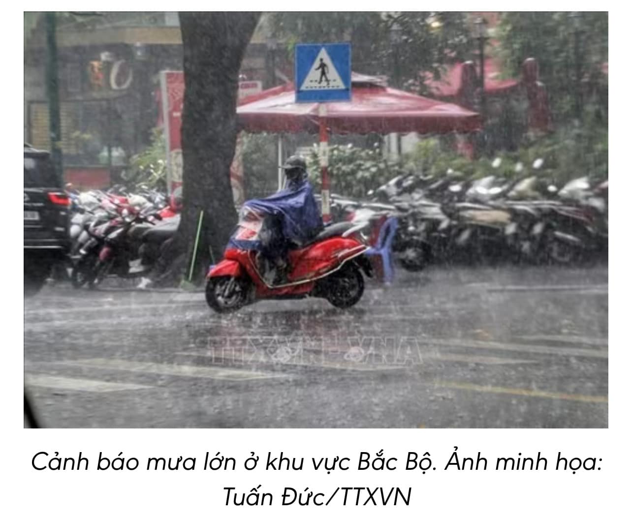 🌧️ Cảnh báo mưa lớn cục bộ ở Hà Nội và toàn Bắc Bộ