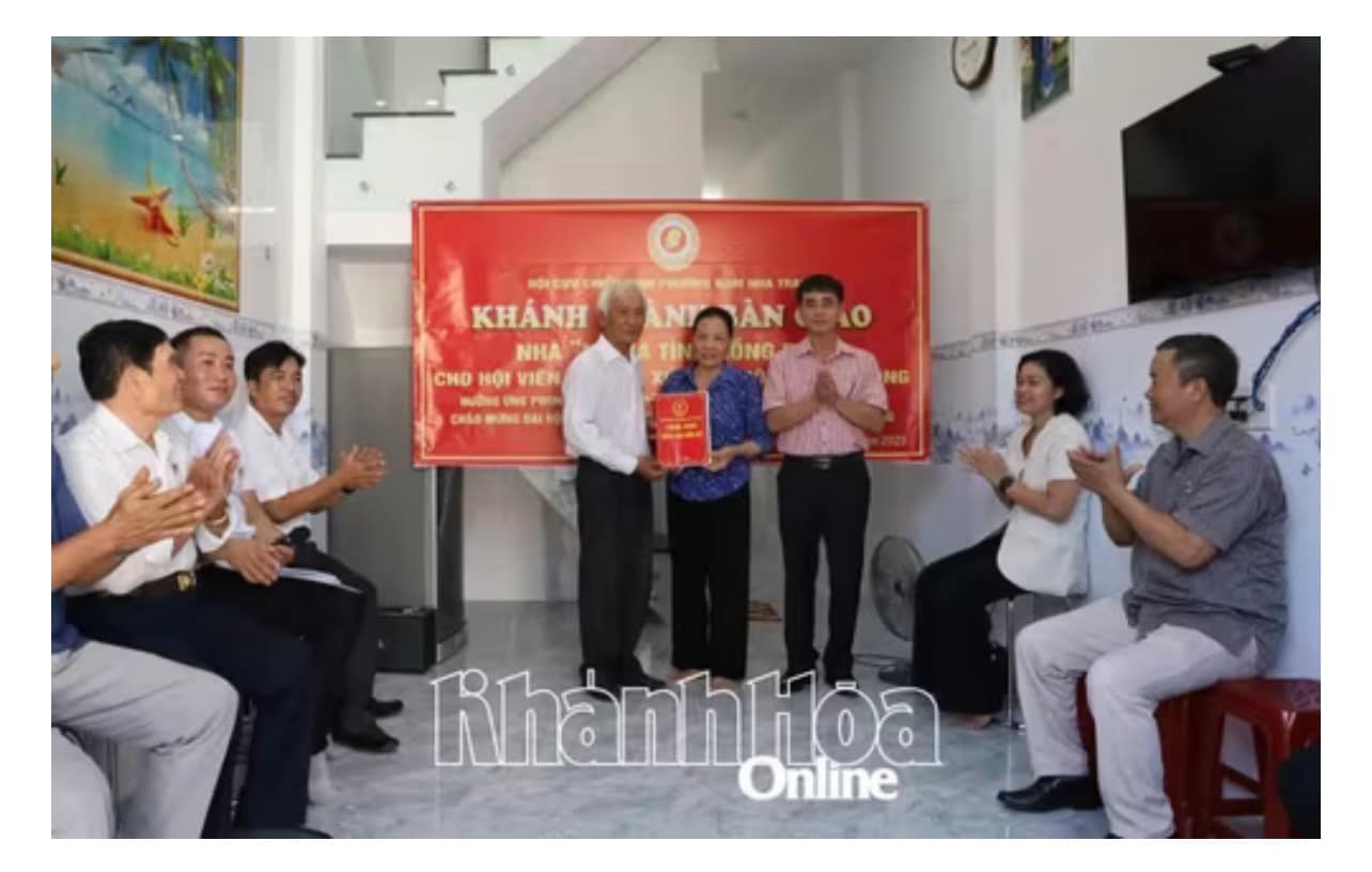 🏡 Bàn giao “Nhà nghĩa tình đồng đội” tại Phường Nam Nha Trang