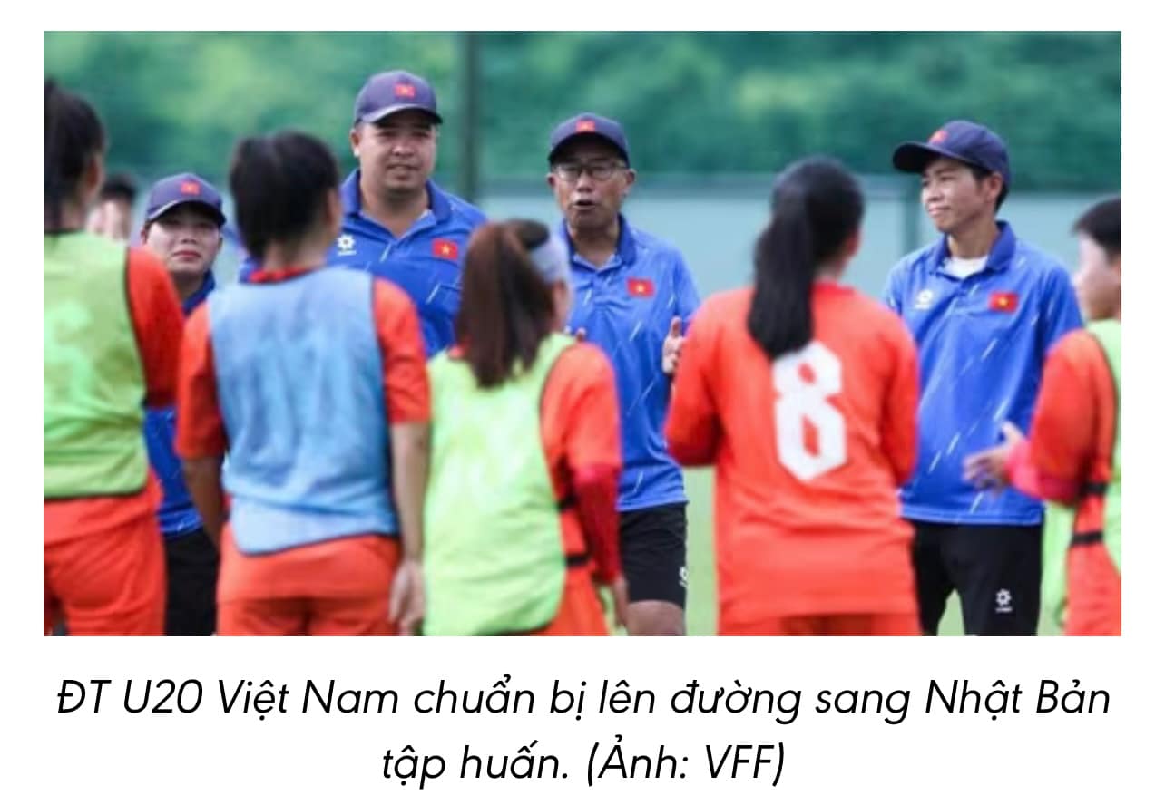 🇻🇳 U20 nữ Việt Nam sang Nhật Bản đấu giao hữu, rèn quân cho vòng loại AFC 2026