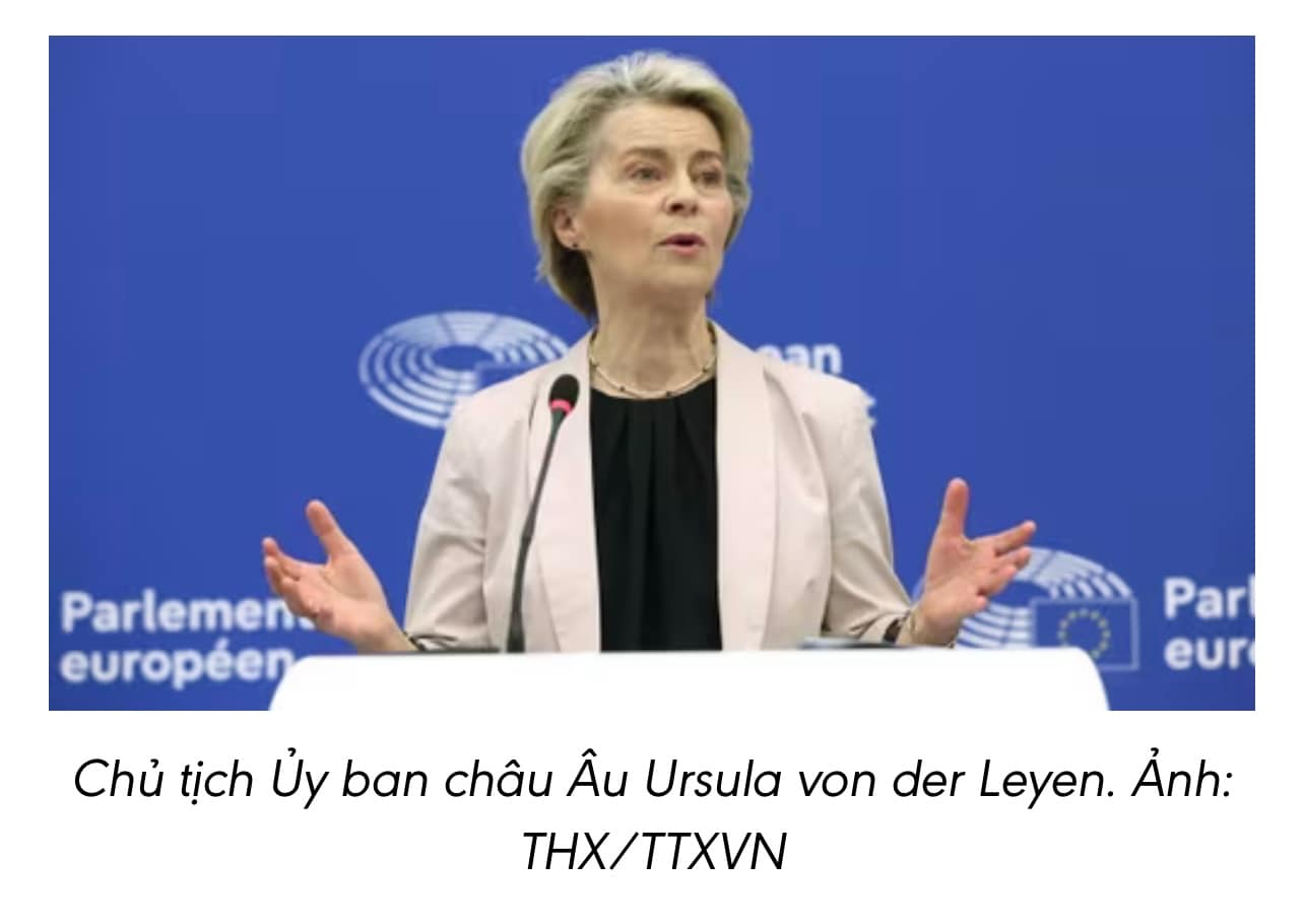 🇪🇺 EU lên tiếng chỉ trích Mỹ sau khi Trump tuyên bố áp thuế 30 % lên hàng hóa EU
