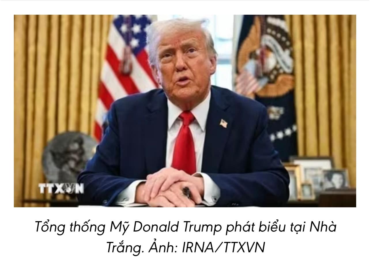 Tổng thống Trump khẳng định không nhượng bộ, không đàm phán với Iran