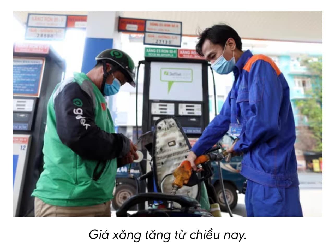 ⛽ Xăng dầu đồng loạt tăng giá từ 15h ngày 10/7: Diesel tăng mạnh nhất