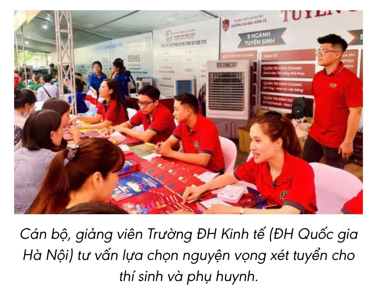Trường ĐH Kinh tế – ĐHQGHN công bố ngưỡng điểm sàn xét tuyển năm 2025
